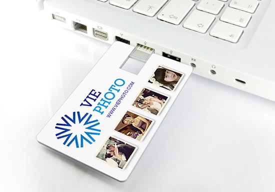 Promocionar su negocio de fotografía con una tarjeta de visita USB