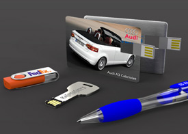 imagen de memorias USB para promociones de pequeñas empresas