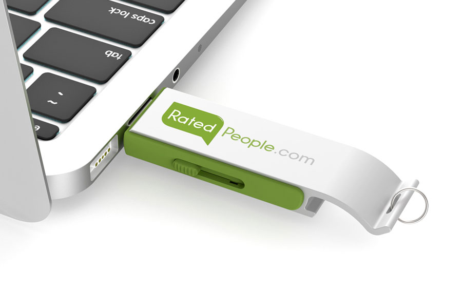 imagen de memorias USB para promociones de pequeñas empresas