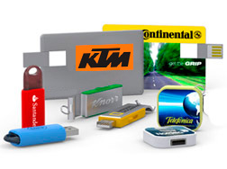 imagen de memorias USB para promociones de pequeñas empresas